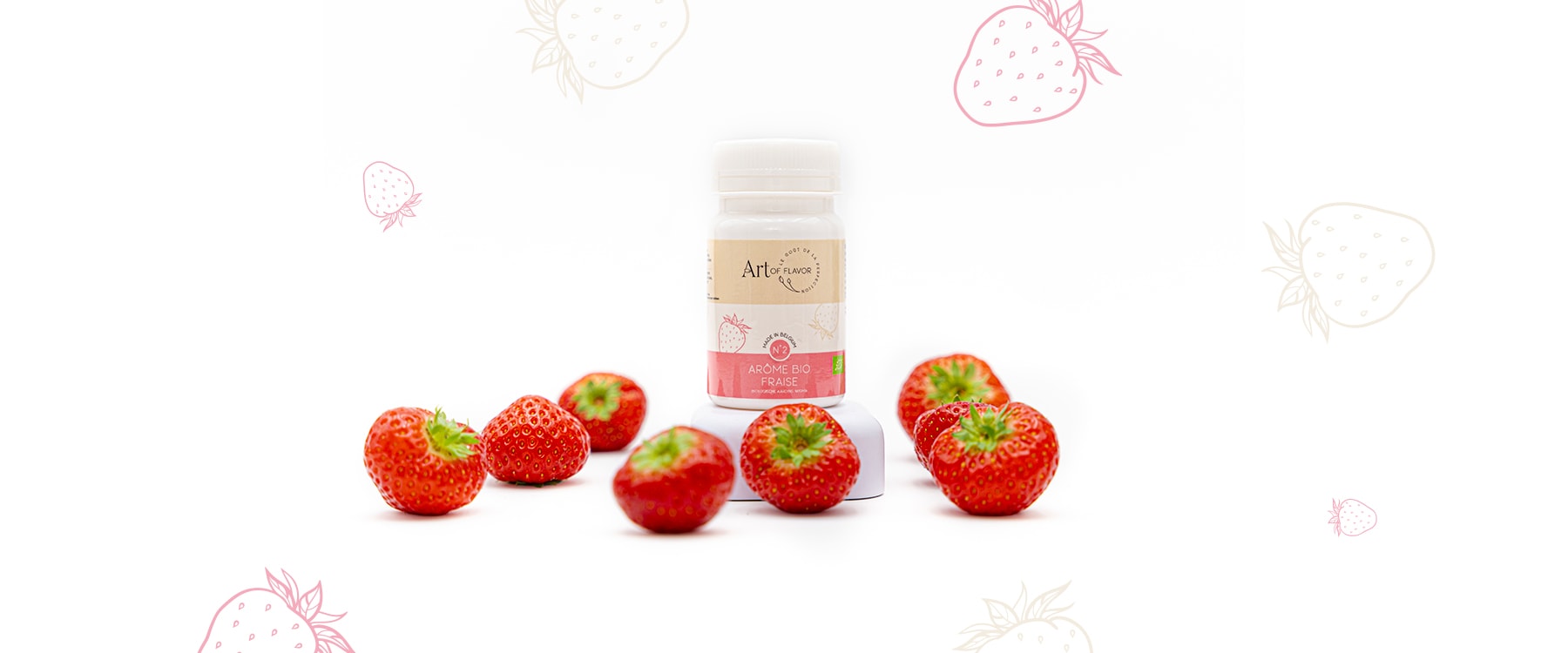 Artofflavor-arome-bio-banner-fraise